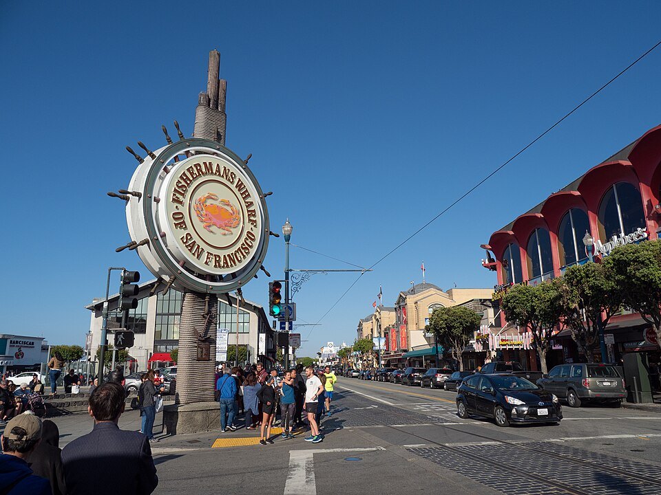 Fisherman's Wharf and the Hyde Street Pier