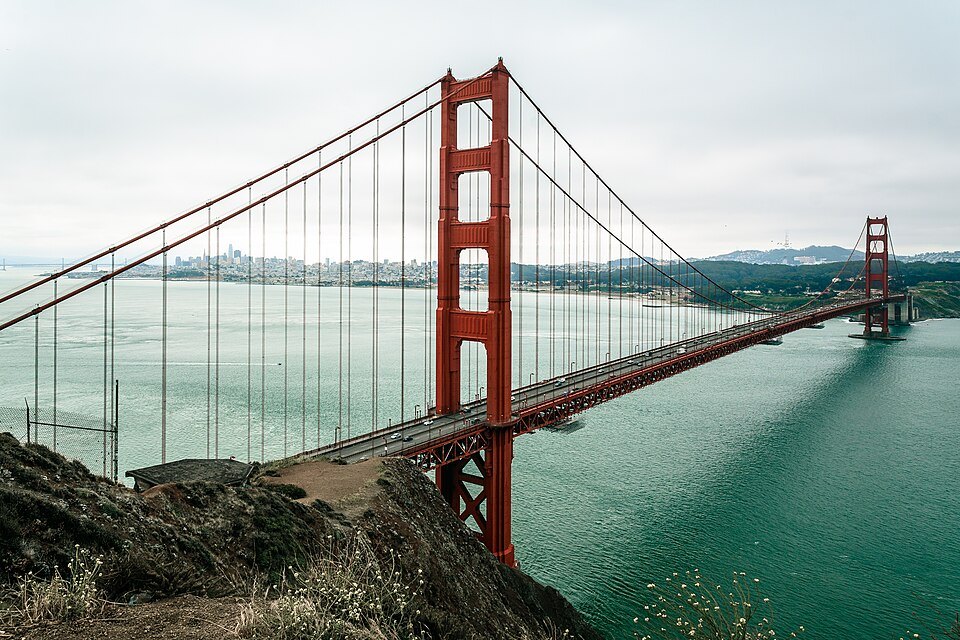 The Golden Gate Bridge and Fort Point
